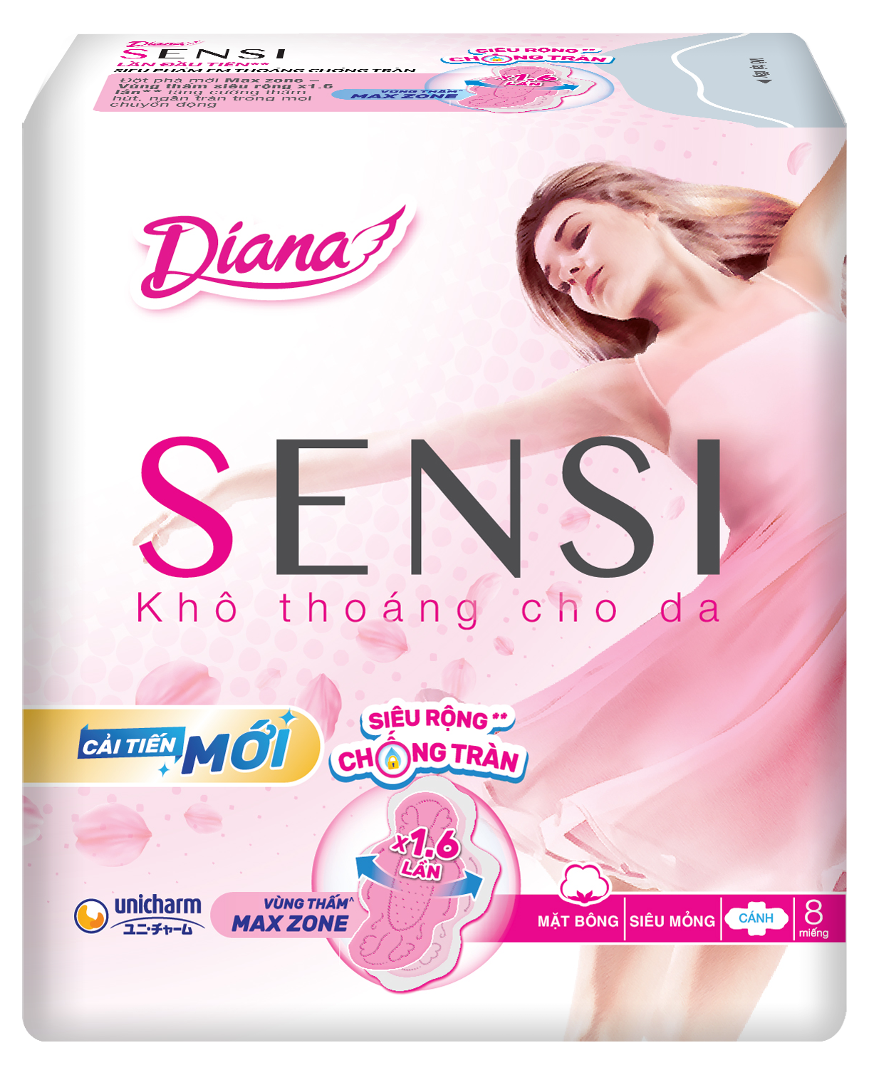 Diana SENSI Siêu Mỏng Cánh